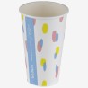 Zero plastic artwork carton cups 480 ml 25 pcs