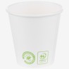 White zero plastic carton cups 220 ml 50 pcs