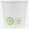White zero plastic carton cups 120 ml 50 pcs