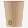 Kraft zero plastic carton cups 240 ml 25 pcs