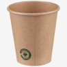 Kraft zero plastic carton cups 300 ml 50 pcs
