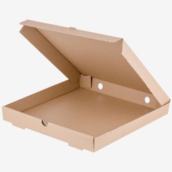 Cutii pizza carton kraft 28...