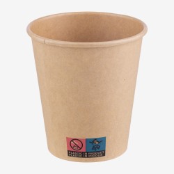 Kraft paper cups 300 ml 50 pcs