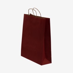 Red handle paper bags...