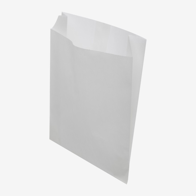 Pungi hartie albe 15x5x16 cm Pungi hartie albe 15x5x16 cm