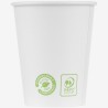 White zero plastic carton cups 240 ml 50 pcs