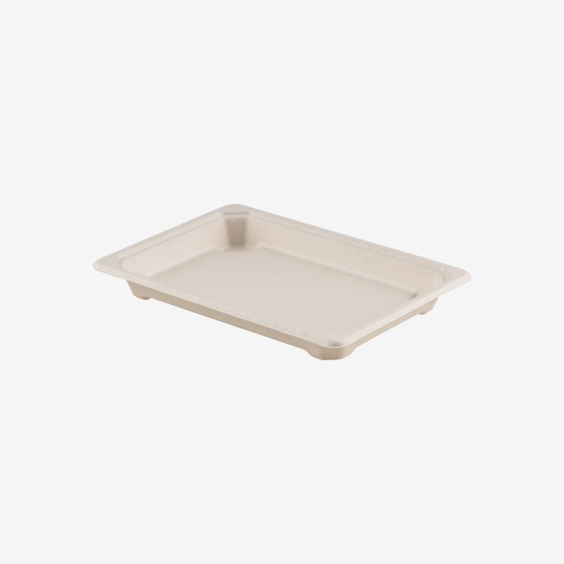 Platouri trestie natur 18x13 cm 125 buc Platouri trestie natur 18x13 cm 125 buc